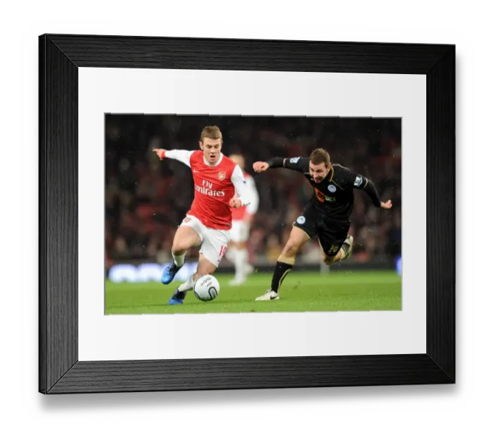 Framed Print : Jack Wilshere vs. James McArthur: Arsenal's Victory Over Wigan Athletic in the Carling Cup Quarterfinals (30 / 11 / 10) Framed Print : Jack Wilshere vs. James McArthur: Arsenal's Victory Over Wigan Athletic in the Carling Cup Quarterfinals (30 / 11 / 10)