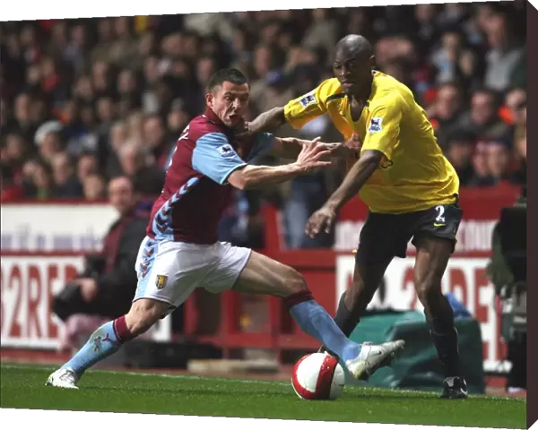 Abu Diaby (Arsenal) Phil Bardsley (Aston Villa)
