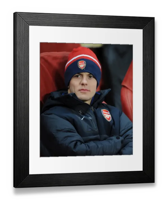 Framed Print : Jack WIlshere (Arsenal). Arsenal 3: 1 Partizan Belgrade, UEFA Champions League