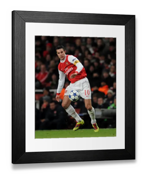 Framed Print : Robin van Persie's Brace: Arsenal Crushes Partizan Belgrade 3-1 in UEFA Champions League Framed Print : Robin van Persie's Brace: Arsenal Crushes Partizan Belgrade 3-1 in UEFA Champions League