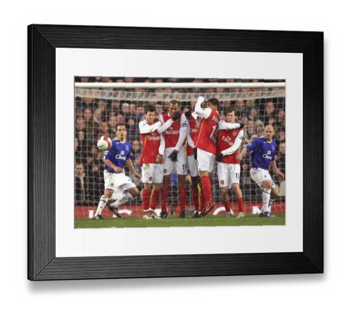Framed Print : The Arsenal wall