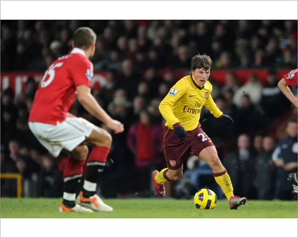 Andrey Arshavin (Arsenal) Nemanja Vidic (Man Utd). Manchester United 1: 0 Arsenal