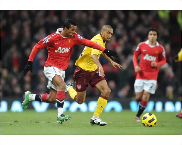 Gael Clichy (Arsenal) Nani (Man United). Manchester United 1: 0 Arsenal