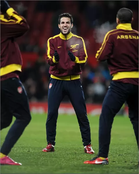 Cesc Fabregas (Arsenal). Manchester United 1: 0 Arsenal. Barclays Premier League