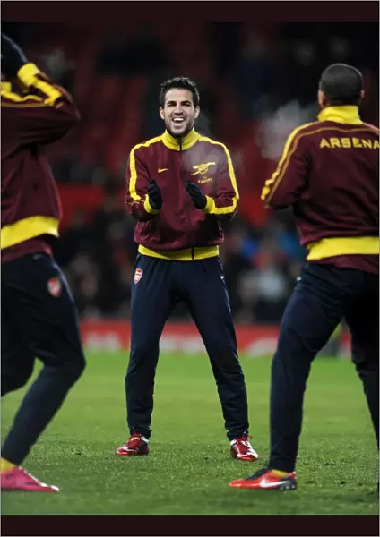 Cesc Fabregas (Arsenal). Manchester United 1: 0 Arsenal. Barclays Premier League