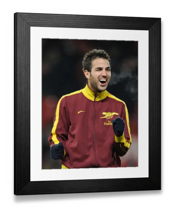Framed Print : Cesc Fabregas and Arsenal's Heartbreaking Defeat at Old Trafford (2010-11 Premier League): Manchester United 1-0 Arsenal Framed Print : Cesc Fabregas and Arsenal's Heartbreaking Defeat at Old Trafford (2010-11 Premier League): Manchester United 1-0 Arsenal