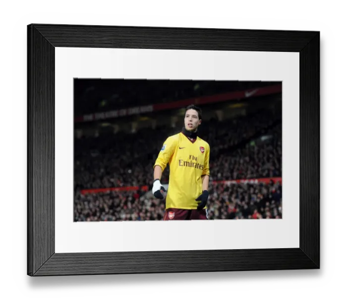 Framed Print : Samir Nasri's Winning Goal: Manchester United 1-0 Arsenal, Barclays Premier League (2010-11) Framed Print : Samir Nasri's Winning Goal: Manchester United 1-0 Arsenal, Barclays Premier League (2010-11)