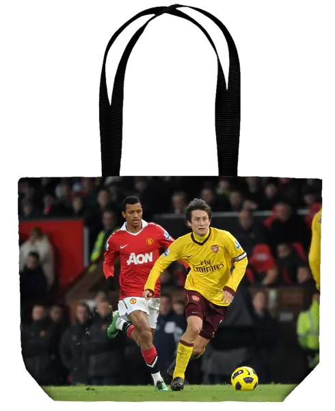 Tomas Rosicky (Arsenal) Nani (Man Utd). Manchester United 1: 0 Arsenal. Barclays Premier League