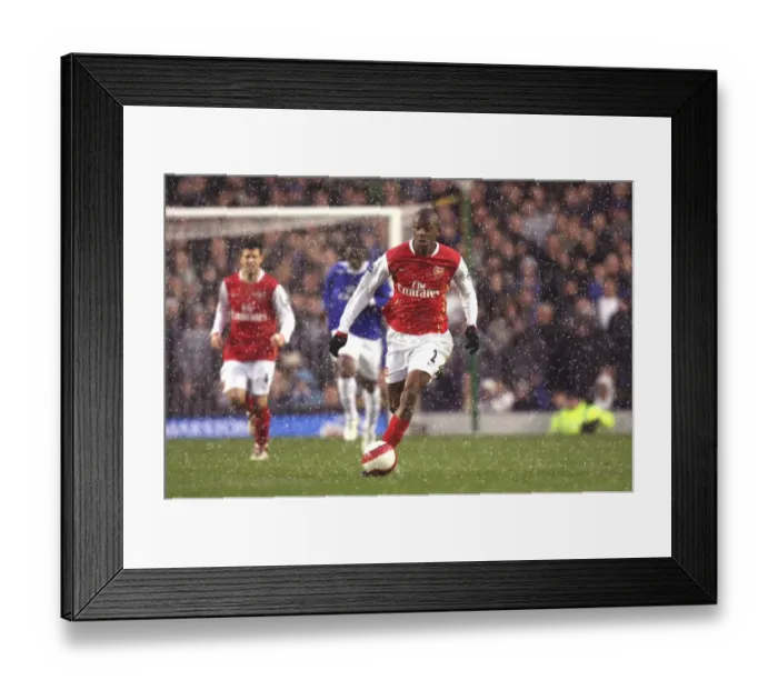 Framed Print : Abu Diaby: Defying the Odds at Goodison Park - Arsenal's Lone Warrior in a 1:0 Loss to Everton, March 2007 Framed Print : Abu Diaby: Defying the Odds at Goodison Park - Arsenal's Lone Warrior in a 1:0 Loss to Everton, March 2007