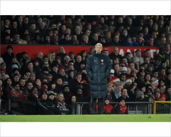 Arsene Wenger the Arsenal Manager. Manchester United 1: 0 Arsenal. Barclays Premier League