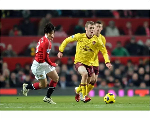 Jack Wilshere (Arsenal) Ji-Sung Park (Man Utd). Manchester United 1: 0 Arsenal