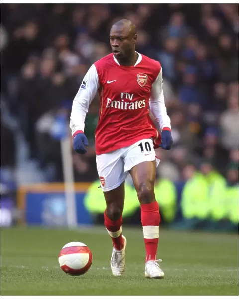 William Gallas: Leading Arsenal to Victory Against Everton, Barclays Premiership, 18 / 3 / 2007