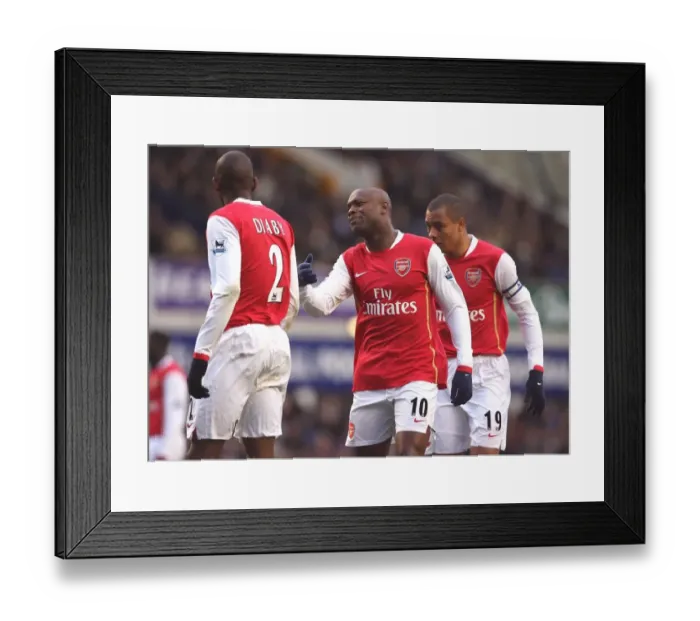 Framed Print : Arsenal's Victory at Goodison Park: Barclays Premiership March 18, 2007 Framed Print : Arsenal's Victory at Goodison Park: Barclays Premiership March 18, 2007