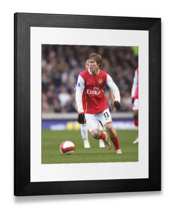 Framed Print : Arsenal's Glory at Goodison Park: March 18, 2007 - Barclays Premiership: Everton 1-0 Arsenal
