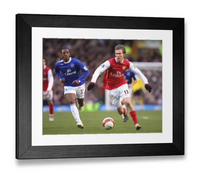 Framed Print : Arsenal's Triumph at Goodison Park: March 18, 2007, Barclays Premiership