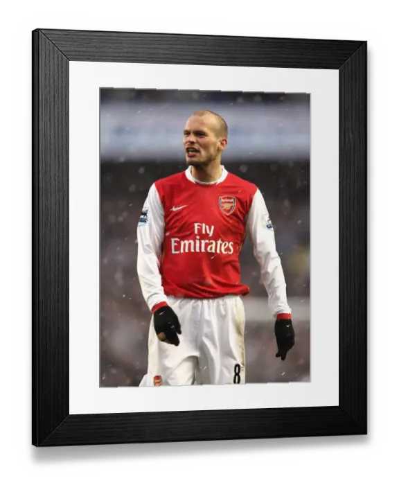 Framed Print : Freddie Ljungberg: Arsenal's Hero in Arsenal's 1-0 Victory over Everton, March 2007