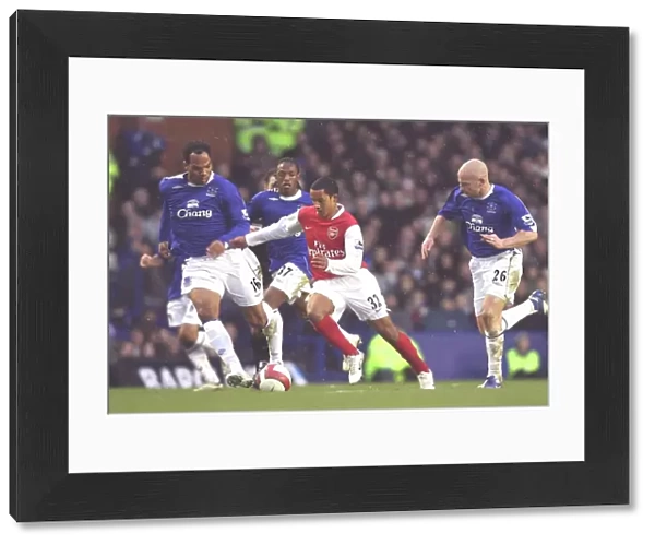 Everton 1: 0 Arsenal, Barclays Premiership, Goodison Park, Liverpool, 18  /  3  /  2007