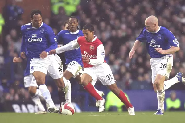 Everton 1: 0 Arsenal, Barclays Premiership, Goodison Park, Liverpool, 18  /  3  /  2007