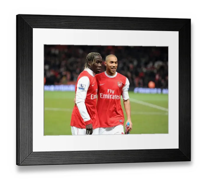 Framed Print : Bacary Sagna and Gael Clichy (Arsenal). Arsenal 3: 1 Chelsea. Barclays Premier League Framed Print : Bacary Sagna and Gael Clichy (Arsenal). Arsenal 3: 1 Chelsea. Barclays Premier League