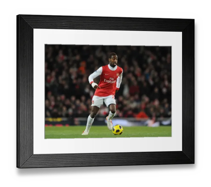 Framed Print : Johan Djourou (Arsenal). Arsenal 3: 1 Chelsea. Barclays Premier League. Emirates Stadium Framed Print : Johan Djourou (Arsenal). Arsenal 3: 1 Chelsea. Barclays Premier League. Emirates Stadium