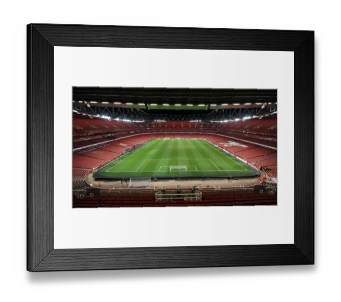 Framed Print : Emirates Stadium. Arsenal 3: 1 Chelsea. Barclays Premier League. Emirates Stadium
