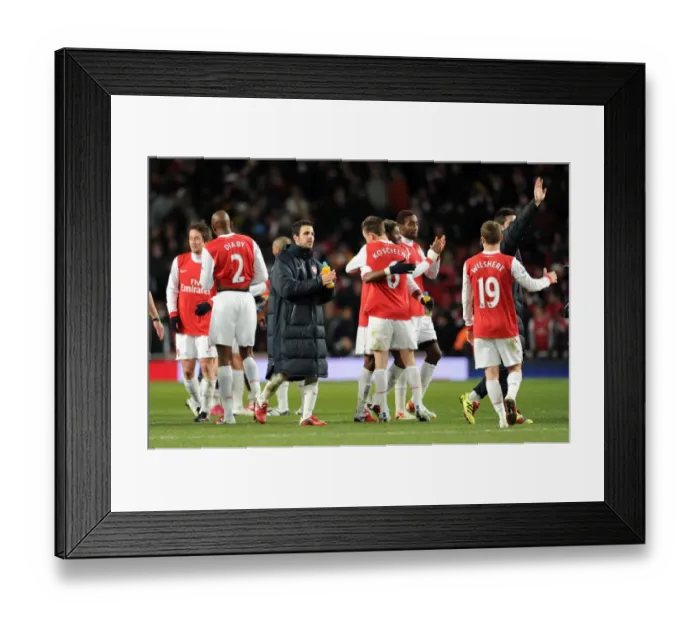 Framed Print : Cesc Fabregas (Arsenal) at the end of the match. Arsenal 3: 1 Chelsea. Barclays Premier League Framed Print : Cesc Fabregas (Arsenal) at the end of the match. Arsenal 3: 1 Chelsea. Barclays Premier League