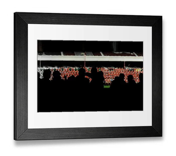 Framed Print : Arsenal's Triumph: Highbury Shrine Honors 3:1 Victory Over Chelsea in Barclays Premier League