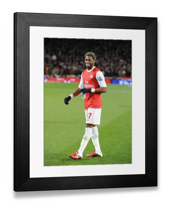 Framed Print : Alex Song's Triumph: Arsenal's Thrilling 3-1 Victory Over Chelsea in the Barclays Premier League (December 27, 2010, Emirates Stadium) Framed Print : Alex Song's Triumph: Arsenal's Thrilling 3-1 Victory Over Chelsea in the Barclays Premier League (December 27, 2010, Emirates Stadium)