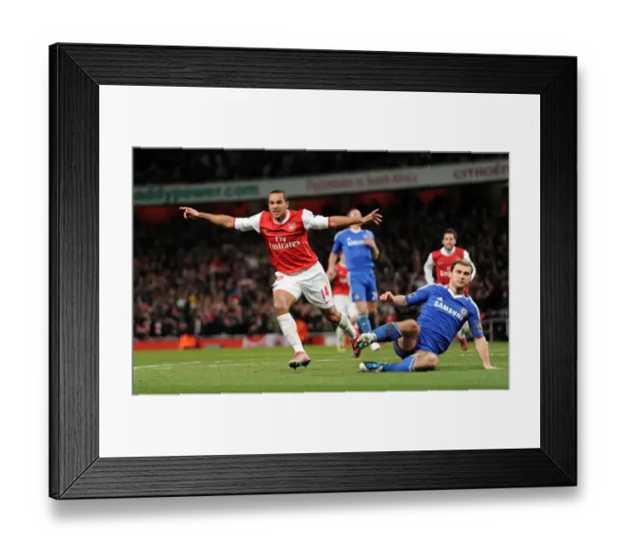 Framed Print : Theo Walcott's Triumph: Arsenal's Thrilling 3-1 Victory Over Chelsea (2010-11) Framed Print : Theo Walcott's Triumph: Arsenal's Thrilling 3-1 Victory Over Chelsea (2010-11)