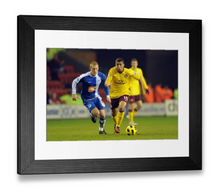 Framed Print : Denilson vs. Ben Watson: Dramatic Draw at DW Stadium - Arsenal vs. Wigan Athletic, 2010 Framed Print : Denilson vs. Ben Watson: Dramatic Draw at DW Stadium - Arsenal vs. Wigan Athletic, 2010