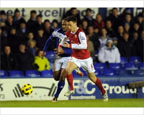 Laurent Koscielny (Arsenal) Cameron Jerome (Birmingham). Birmingham City 0: 3 Arsenal
