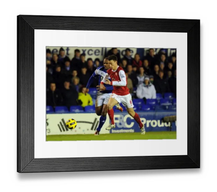 Framed Print : Laurent Koscielny (Arsenal) Cameron Jerome (Birmingham). Birmingham City 0: 3 Arsenal Framed Print : Laurent Koscielny (Arsenal) Cameron Jerome (Birmingham). Birmingham City 0: 3 Arsenal