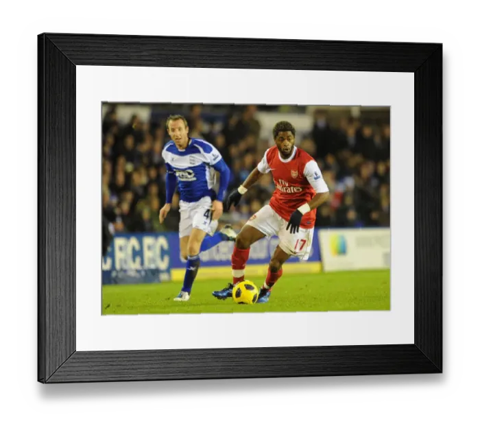 Framed Print : Alex Song (Arsenal) Lee Bowyer (Birmingham). Birmingham City 0: 3 Arsenal Framed Print : Alex Song (Arsenal) Lee Bowyer (Birmingham). Birmingham City 0: 3 Arsenal