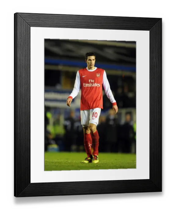 Framed Print : Robin van Persie (Arsenal). Birmingham City 0: 3 Arsenal, Barclays Premier League Framed Print : Robin van Persie (Arsenal). Birmingham City 0: 3 Arsenal, Barclays Premier League