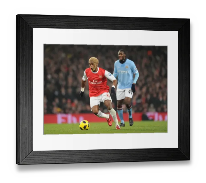 Framed Print : Alex Song (Arsenal) Yaya Toure (Man City). Arsenal 0: 0 Manchester City Framed Print : Alex Song (Arsenal) Yaya Toure (Man City). Arsenal 0: 0 Manchester City