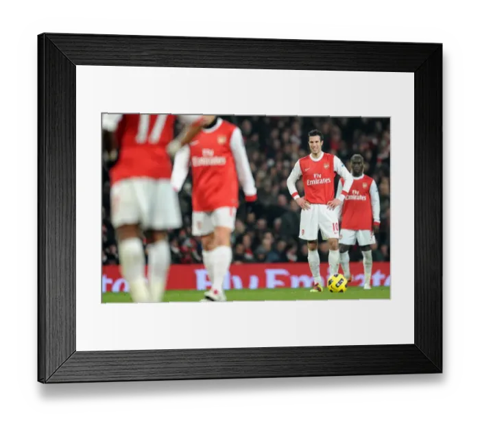 Framed Print : Robin van Persie (Arsenal). Arsenal 0: 0 Manchester City, Barclays Premier League Framed Print : Robin van Persie (Arsenal). Arsenal 0: 0 Manchester City, Barclays Premier League