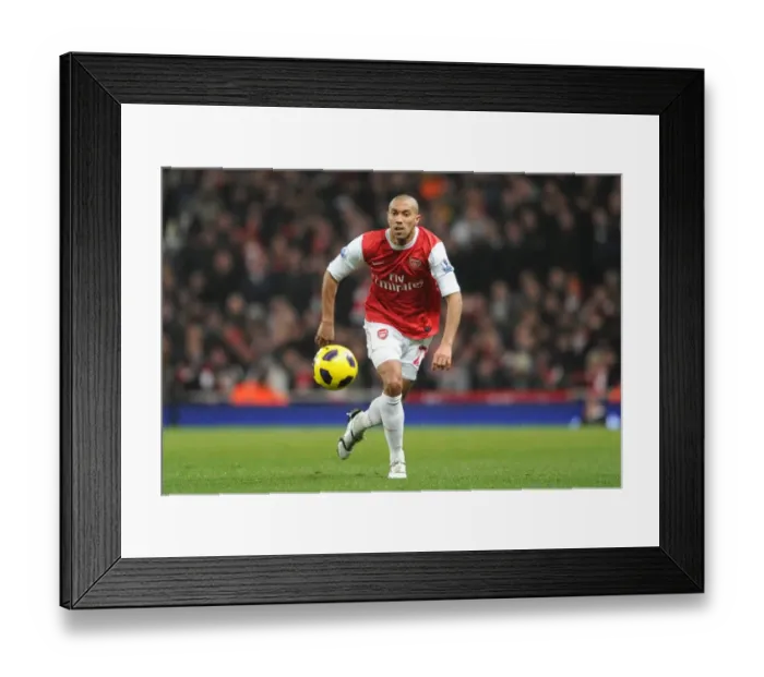 Framed Print : Gael Clichy (Arsenal). Arsenal 0: 0 Manchester City. Barclays Premier League Framed Print : Gael Clichy (Arsenal). Arsenal 0: 0 Manchester City. Barclays Premier League