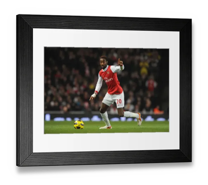Framed Print : Johan Djourou - Arsenal vs Manchester City, 0-0 Barclays Premier League, Emirates Stadium, 5 / 1 / 11 Framed Print : Johan Djourou - Arsenal vs Manchester City, 0-0 Barclays Premier League, Emirates Stadium, 5 / 1 / 11