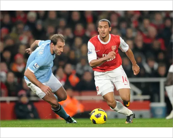 Theo Walcott (Arsenal) Pablo Zabaleta (Man City). Arsenal 0: 0 Manchester City