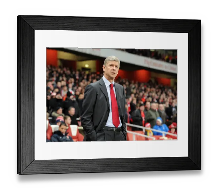 Framed Print : Arsene Wenger at the Helm: Arsenal vs Manchester City, Barclays Premier League, 0-0 Stalemate, Emirates Stadium, 5 / 1 / 11 Framed Print : Arsene Wenger at the Helm: Arsenal vs Manchester City, Barclays Premier League, 0-0 Stalemate, Emirates Stadium, 5 / 1 / 11