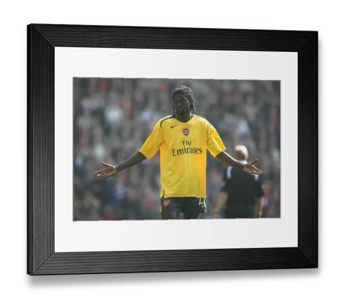 Framed Print : Adebayor's Disappointing Day: Liverpool's Dominant Victory Over Arsenal, March 2007