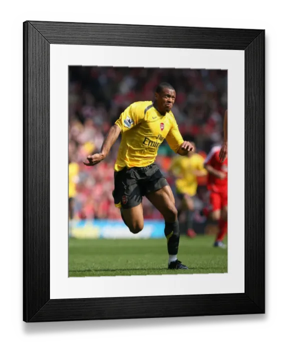 Framed Print : Julio Baptista's Disappointing Performance: Liverpool 4-1 Arsenal, Premier League, Anfield, 2007 Framed Print : Julio Baptista's Disappointing Performance: Liverpool 4-1 Arsenal, Premier League, Anfield, 2007