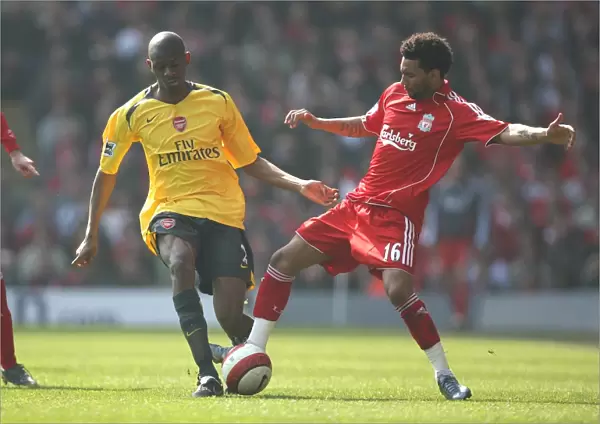 Abu Diaby (Arsenal) Jermaine Pennant (Liverpool)