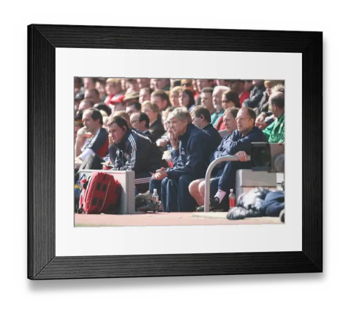 Framed Print : Arsene Wenger at Anfield: Liverpool's 4-1 Victory over Arsenal in the Barclays Premiership, 2007 Framed Print : Arsene Wenger at Anfield: Liverpool's 4-1 Victory over Arsenal in the Barclays Premiership, 2007