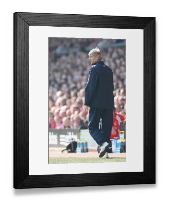 Framed Print : Arsene Wenger's Defeat at Anfield: Liverpool's 4-1 Victory in the Barclays Premiership, 2007 Framed Print : Arsene Wenger's Defeat at Anfield: Liverpool's 4-1 Victory in the Barclays Premiership, 2007