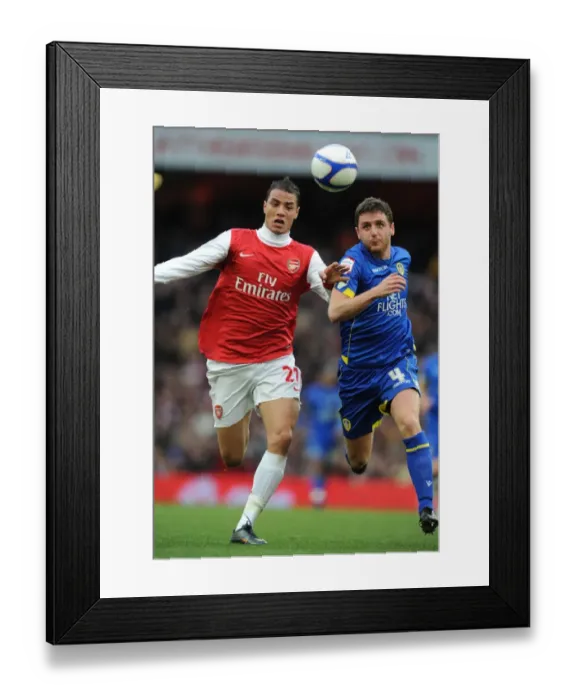 Framed Print : Chamakh vs. Bruce: 1-1 Stalemate at the Emirates Framed Print : Chamakh vs. Bruce: 1-1 Stalemate at the Emirates