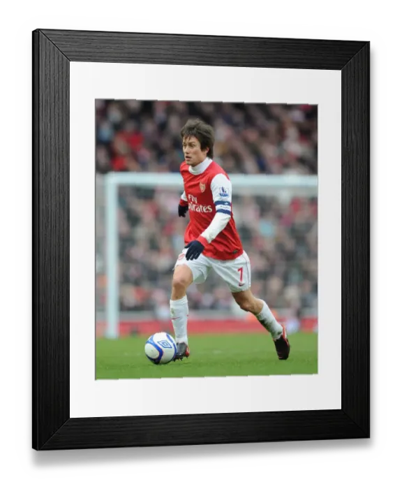 Framed Print : Tomas Rosicky (Arsenal). Arsenal 1: 1 Leeds United, FA Cup 3rd Round, Emirates Stadium Framed Print : Tomas Rosicky (Arsenal). Arsenal 1: 1 Leeds United, FA Cup 3rd Round, Emirates Stadium