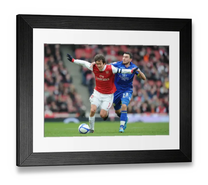 Framed Print : Tomas Rosicky (Arsenal) Robert Snodgrass (Leeds). Arsenal 1: 1 Leeds United Framed Print : Tomas Rosicky (Arsenal) Robert Snodgrass (Leeds). Arsenal 1: 1 Leeds United