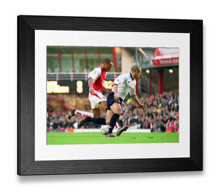 Framed Print : Thierry Henry's Unforgettable Goal: Arsenal's 3-0 Victory Over Tottenham at Highbury, 2002