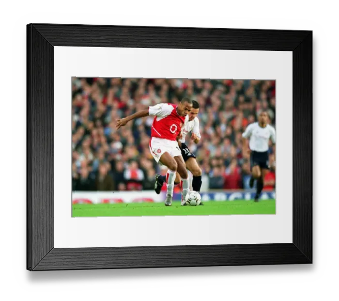 Framed Print : Thierry Henry's Iconic Goal: Arsenal's 3-0 Victory Over Tottenham, November 2002